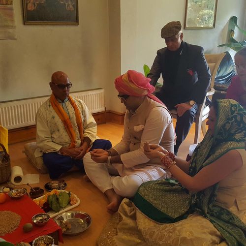 Small weddings and pooja at the Mandir