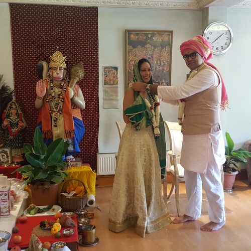 Small weddings and pooja at the Mandir