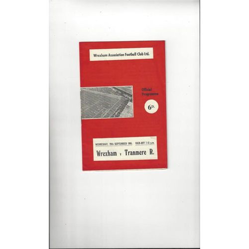 Tranmere Rovers Away Football Programmes