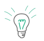 Lightbulb displayed to indicate service innovation