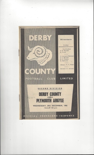 More Football Programmes listed today