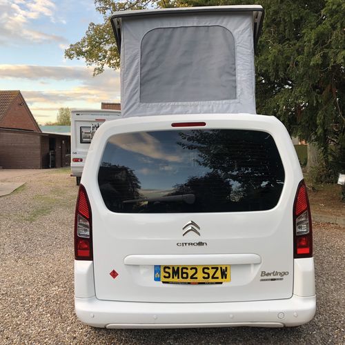 2012 (62)reg Citroen Berlingo VTR 1.6 HDi - Camper Van 2 berth Pop Top Micro