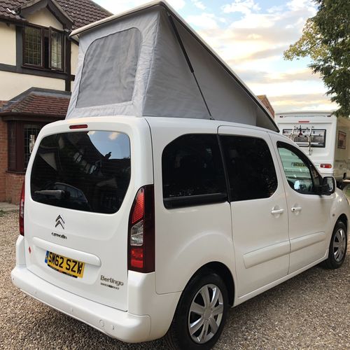 2012 (62)reg Citroen Berlingo VTR 1.6 HDi - Camper Van 2 berth Pop Top Micro