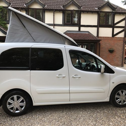 2012 (62)reg Citroen Berlingo VTR 1.6 HDi - Camper Van 2 berth Pop Top Micro