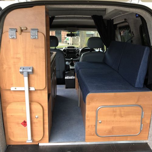 2012 (62)reg Citroen Berlingo VTR 1.6 HDi - Camper Van 2 berth Pop Top Micro