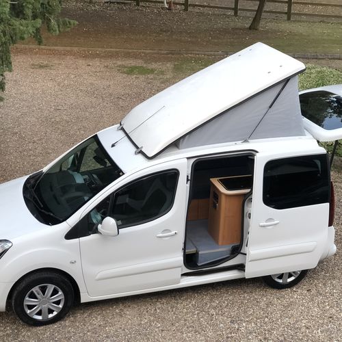 2012 (62)reg Citroen Berlingo VTR 1.6 HDi - Camper Van 2 berth Pop Top Micro