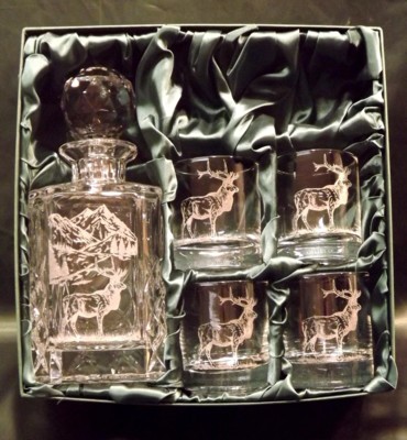 Engraved Decanter Sets