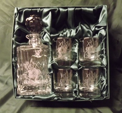 Engraved Decanter Sets