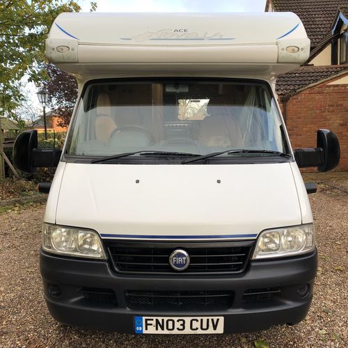 2003 Ace Novella Capri Motorhome 4 Berth 2.0 JTD SWB Compact - Fiat Ducato