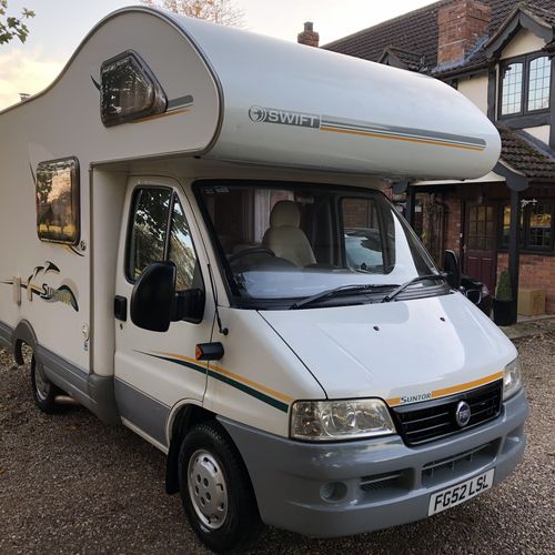 Swift Suntor 530L Motorhome 4 Berth - 2.0 JTD - 52reg Fiat Ducato SWB Nice Spec