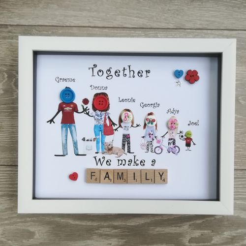 Family cute portrait