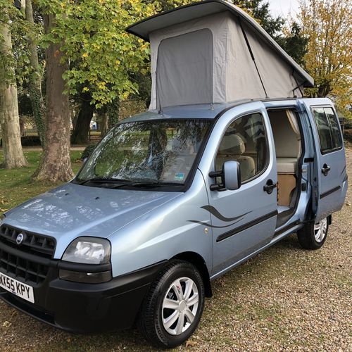 2005 (55)reg Fiat Doblo Camper Van 2 Berth - 1.9 JTD Diesel - Great Spec!