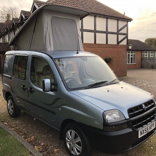 2005 (55)reg Fiat Doblo Camper Van 2 Berth - 1.9 JTD Diesel - Great Spec!