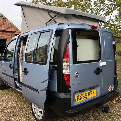 2005 (55)reg Fiat Doblo Camper Van 2 Berth - 1.9 JTD Diesel - Great Spec!