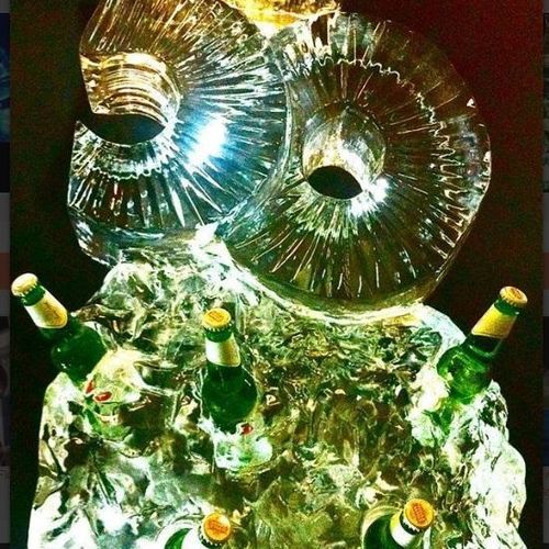 The Vodka Ice Luge