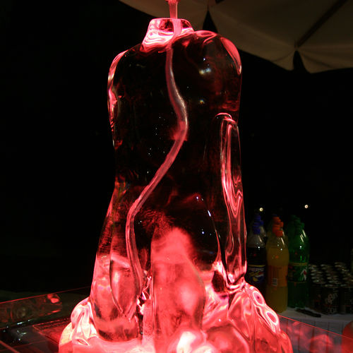 The Vodka Ice Luge