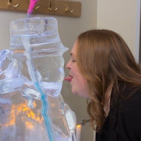 The Vodka Ice Luge