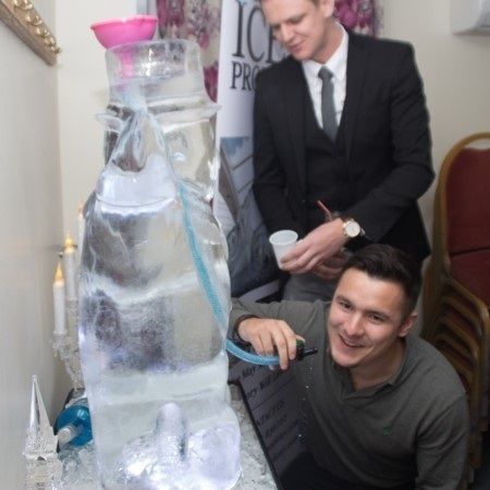 The Vodka Ice Luge