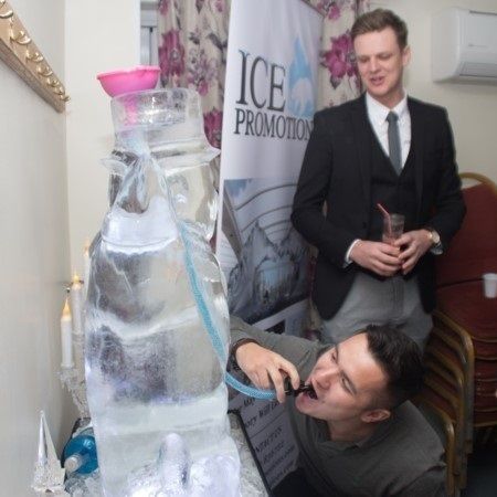 The Vodka Ice Luge