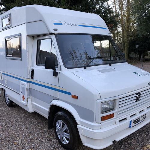 Compass Calypso Motorhome 2 Berth 2.0 Petrol/LPG 1991 Talbot Express Camper Van