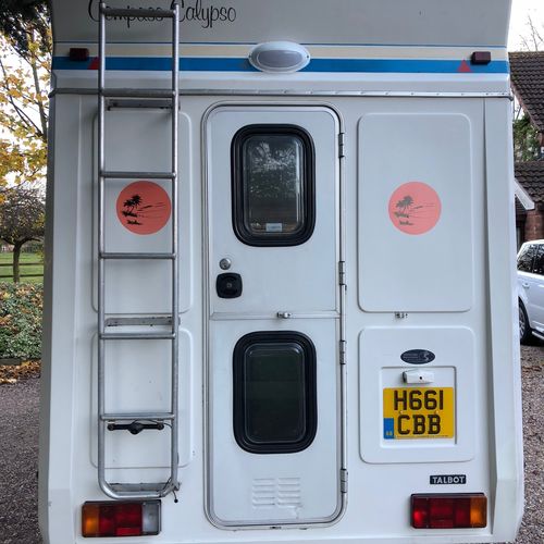 Compass Calypso Motorhome 2 Berth 2.0 Petrol/LPG 1991 Talbot Express Camper Van
