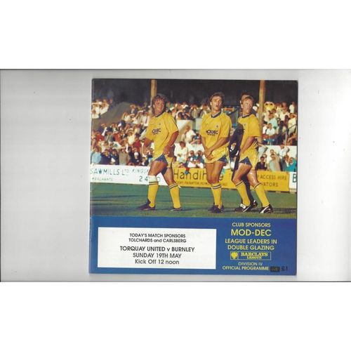 Play Off Semi Final Football Programmes