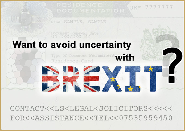 Secure Your Status in the UK before Brexit!