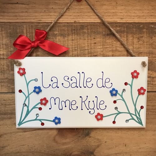 Classroom Door Plaque