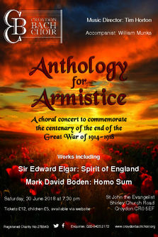Poster Gallery | Croydon Bach Choir