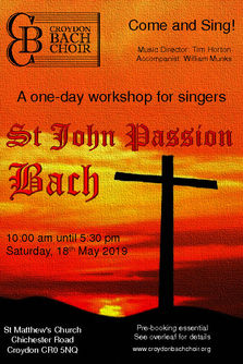 Poster Gallery | Croydon Bach Choir