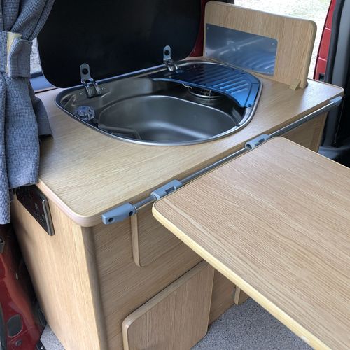 2008 Fiat Doblo Camper Van 2 Berth - 1248cc Diesel - Red Metallic - Private Reg