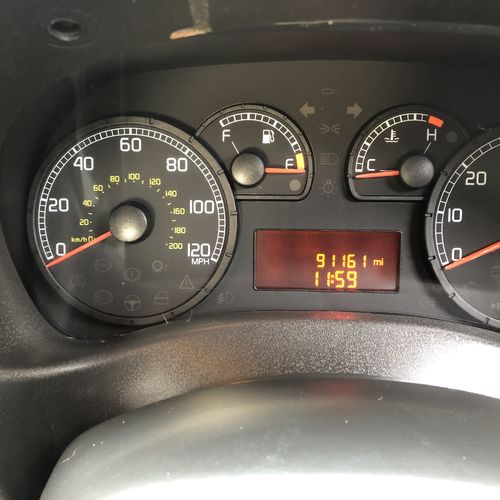 2008 Fiat Doblo Camper Van 2 Berth - 1248cc Diesel - Red Metallic - Private Reg