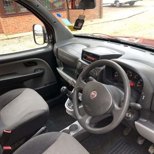 2008 Fiat Doblo Camper Van 2 Berth - 1248cc Diesel - Red Metallic - Private Reg