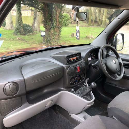 2008 Fiat Doblo Camper Van 2 Berth - 1248cc Diesel - Red Metallic - Private Reg
