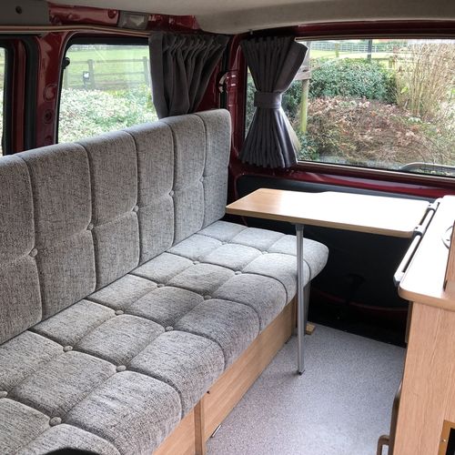 2008 Fiat Doblo Camper Van 2 Berth - 1248cc Diesel - Red Metallic - Private Reg