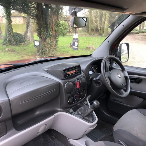 2008 Fiat Doblo Camper Van 2 Berth - 1248cc Diesel - Red Metallic - Private Reg
