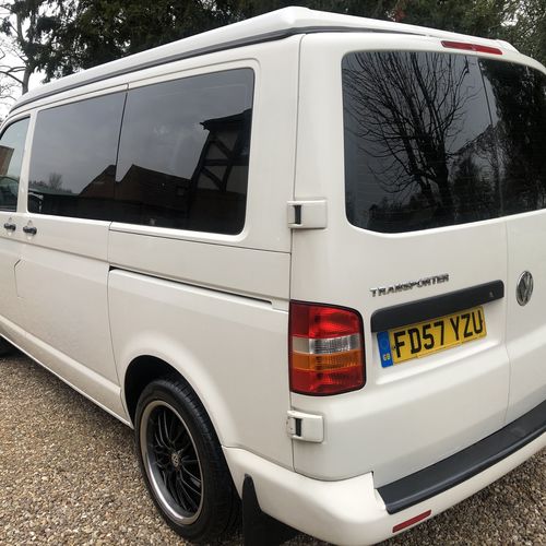 VW Transporter T5 Camper Van 2 Berth T28 102 1.9TDi SWB 12/2007 57reg White