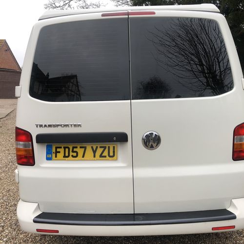 VW Transporter T5 Camper Van 2 Berth T28 102 1.9TDi SWB 12/2007 57reg White