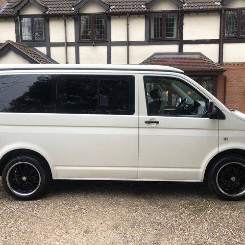 VW Transporter T5 Camper Van 2 Berth T28 102 1.9TDi SWB 12/2007 57reg White