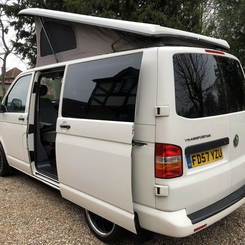 VW Transporter T5 Camper Van 2 Berth T28 102 1.9TDi SWB 12/2007 57reg White