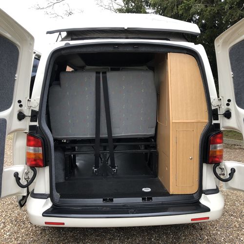 VW Transporter T5 Camper Van 2 Berth T28 102 1.9TDi SWB 12/2007 57reg White