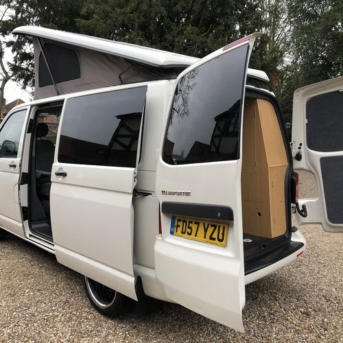 VW Transporter T5 Camper Van 2 Berth T28 102 1.9TDi SWB 12/2007 57reg White