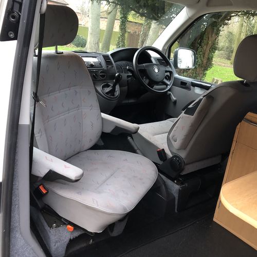 VW Transporter T5 Camper Van 2 Berth T28 102 1.9TDi SWB 12/2007 57reg White