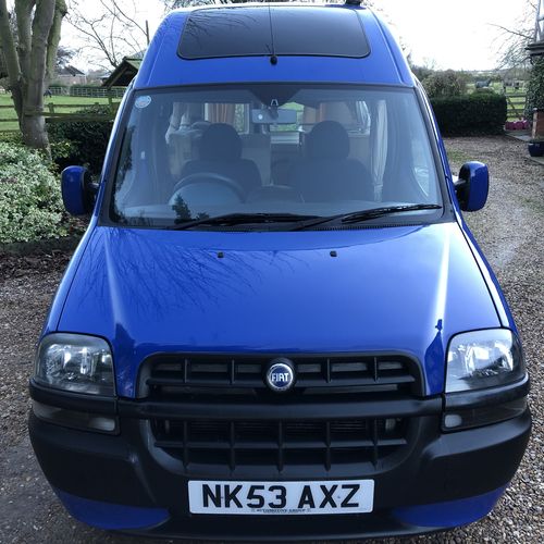 2003 (53)reg Fiat Doblo Camper Van - 1.9 JTD Diesel - Lovely Unusual Conversion
