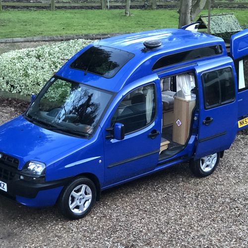 2003 (53)reg Fiat Doblo Camper Van - 1.9 JTD Diesel - Lovely Unusual Conversion