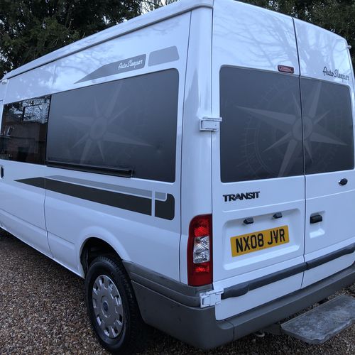 2008 Ford Transit Camper Van 2 Berth Fixed Bed 2.4TDCi 6 speed LWB - Superb Spec