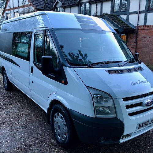 2008 Ford Transit Camper Van 2 Berth Fixed Bed 2.4TDCi 6 speed LWB - Superb Spec
