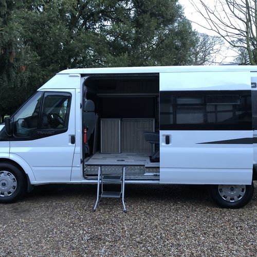 2008 Ford Transit Camper Van 2 Berth Fixed Bed 2.4TDCi 6 speed LWB - Superb Spec