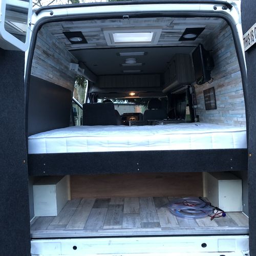 2008 Ford Transit Camper Van 2 Berth Fixed Bed 2.4TDCi 6 speed LWB - Superb Spec