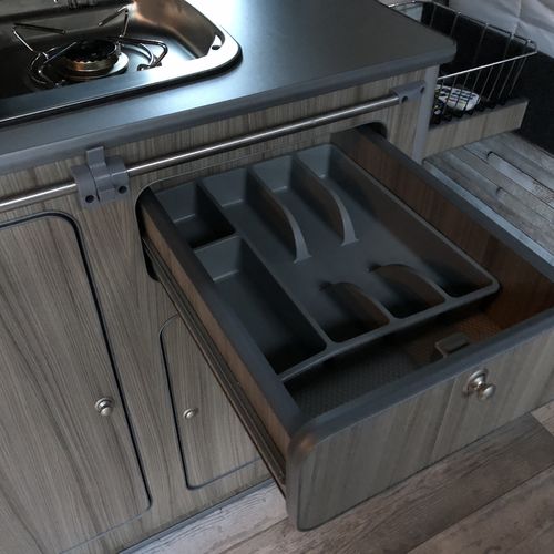 2008 Ford Transit Camper Van 2 Berth Fixed Bed 2.4TDCi 6 speed LWB - Superb Spec